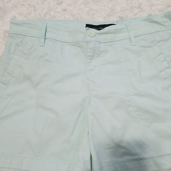 Calvin Klein Jeans Green Shorts Sz 6 - Picture 3 of 7